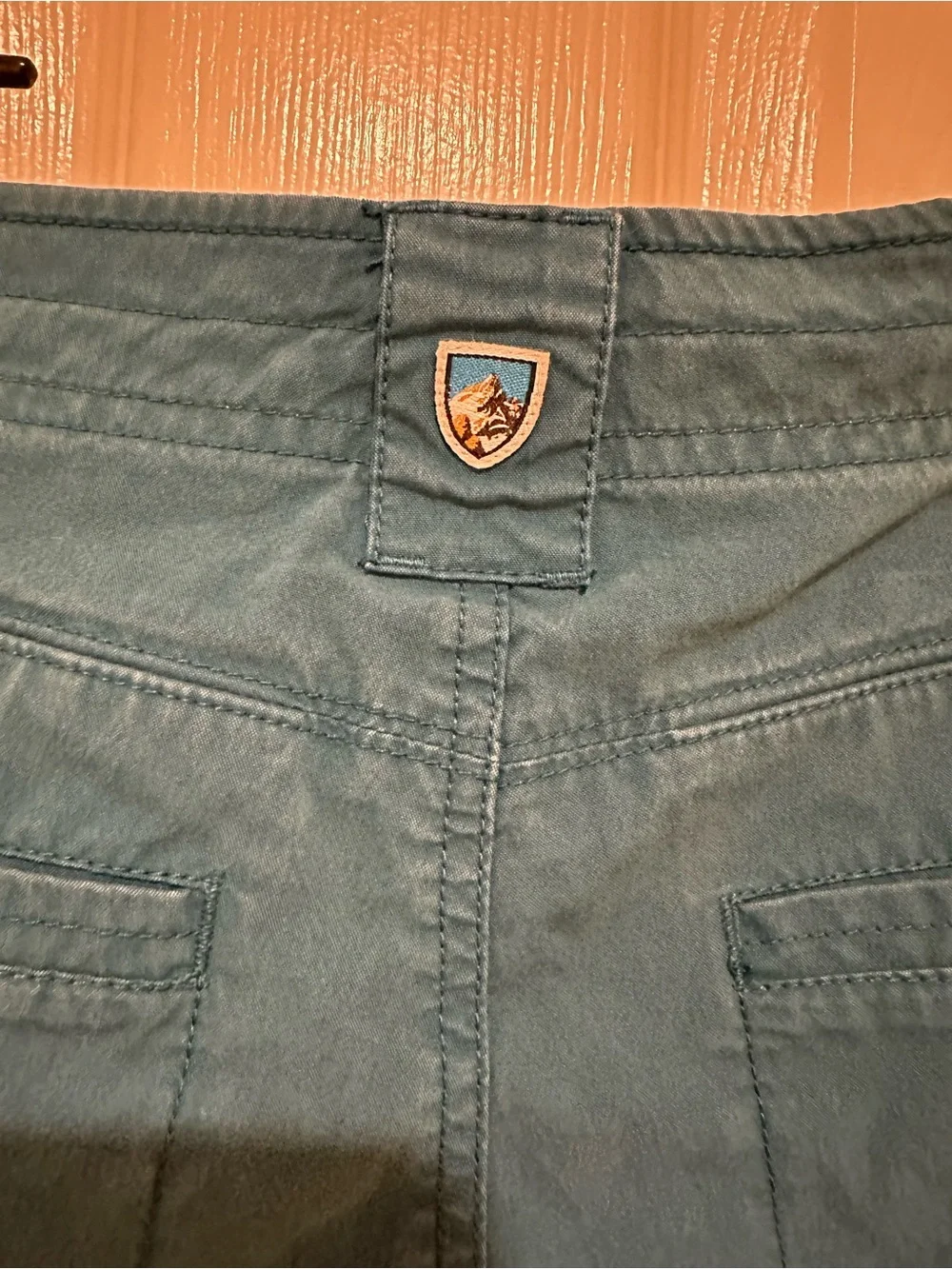 Kuhl cotton nylon blend hiking shorts 4